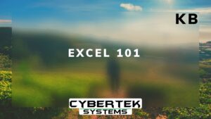 Excel 101